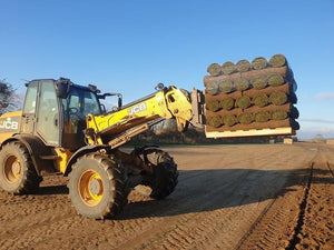 Hertfordshire Turf - ready for delivery on a pallet