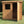 Load image into Gallery viewer, dalby pent shed front view, door open