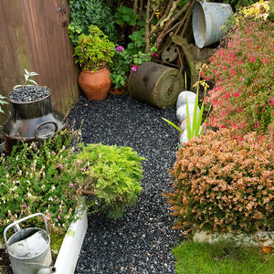 Midnight Pebble 16-25mm Garden Design in