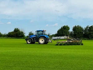 Cutting Hertfordshire Turf
