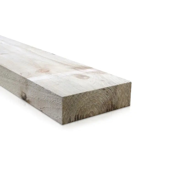 6x2 Tanalised Sawn Timber Joist / Rail (150mm x 48mm)