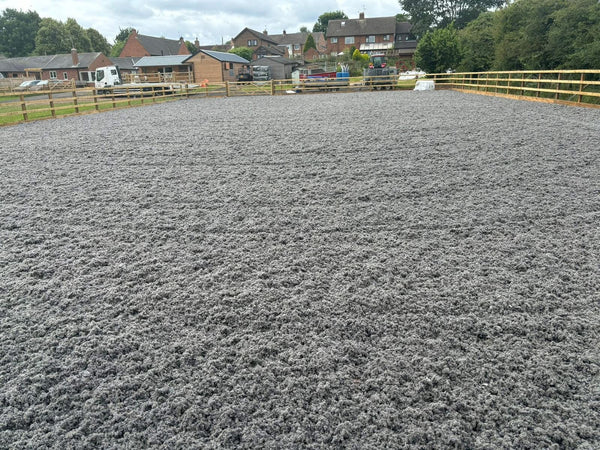Equestrian Fibre Sand Arena Surfaces Loose Tipped