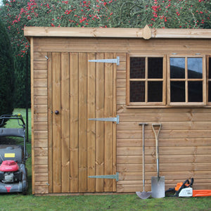 Dalby pent heavy duty shed front door to
