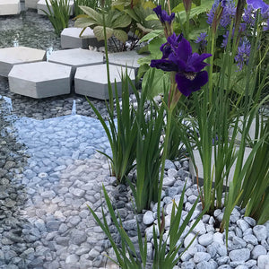 Ice Blue Pebble - 40-60mm Garden Design