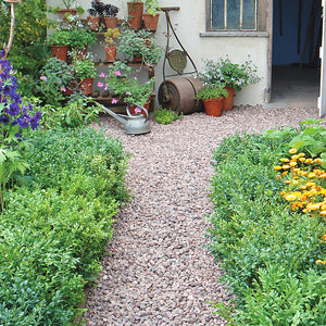 Staffordshire Pink 20mm Gravel Garden Design