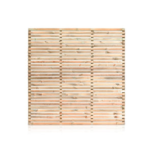 Single Sided Slatted Panel - Pressure Treated - Buckley Topsoil & Landscape Supplies in