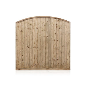 Arched Tongue & Groove Fence Panels in