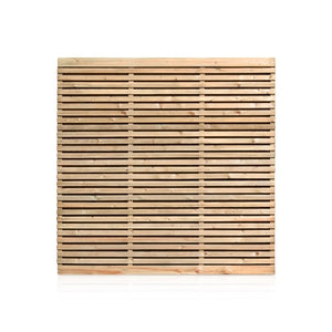 Double Sided Slatted Panel - Pressure Treated - Buckley Topsoil & Landscape Supplies