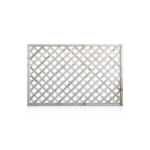 wood lattice panel trellis diamond teak Diamond Trellis