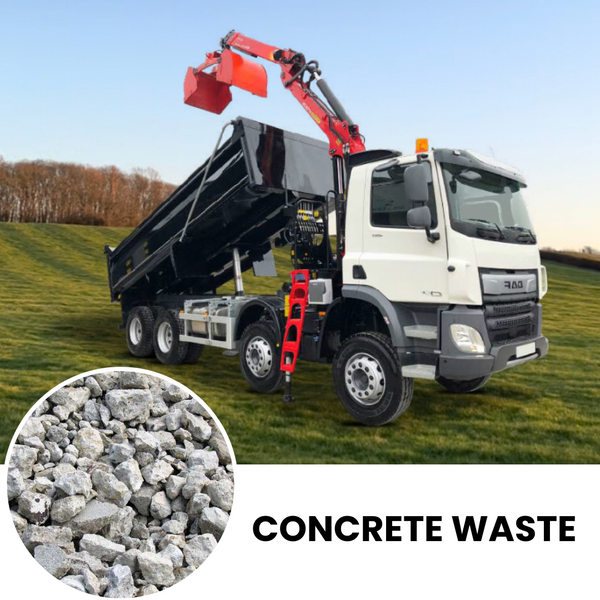 Clean Concrete & Hardcore Grab Lorry Hire Newark