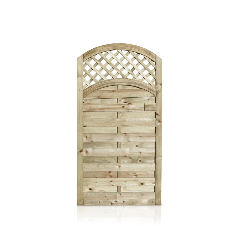 0003998 arched ashwell lattice top gate 180cm x 90cm