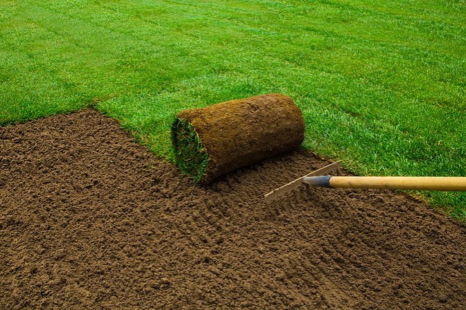 lawn top dressing soil 3