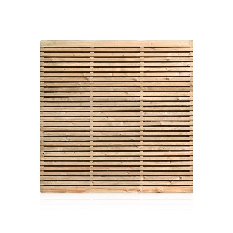 slatted fence panels