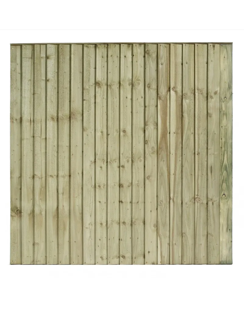 standard feather edge fence panels 6ft 3