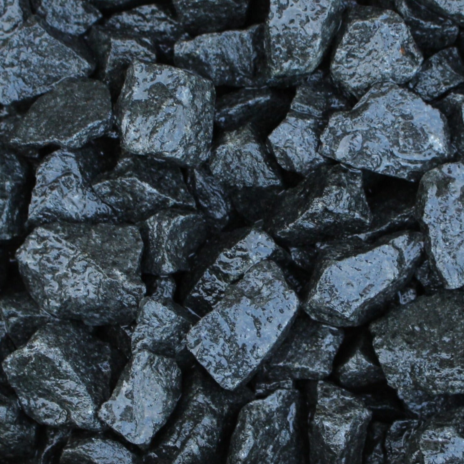 Black Basalt Gravel 20mm Delivered Loose
