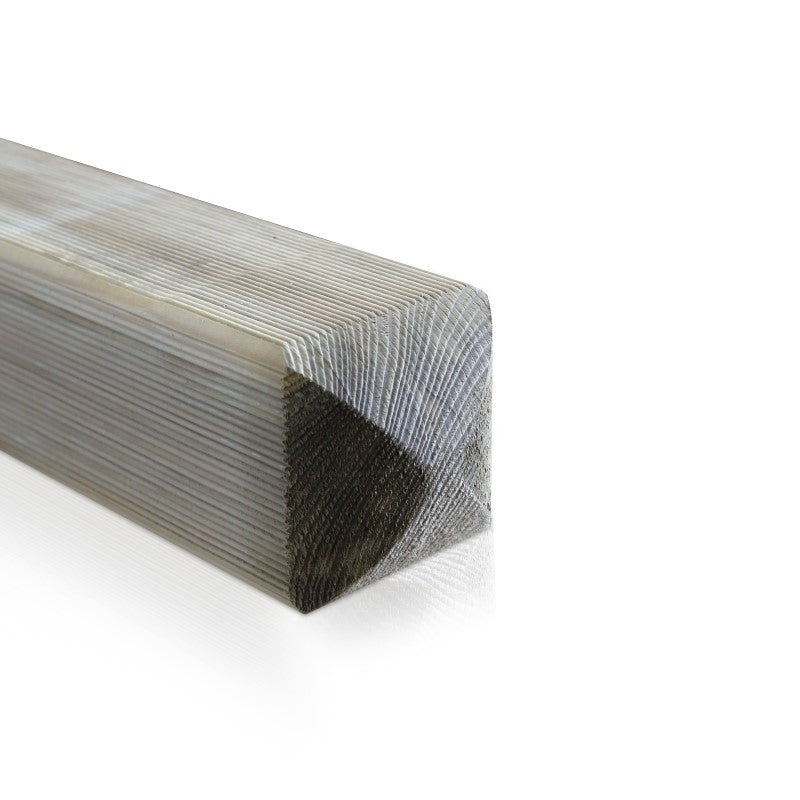 Decorative Ribbed Post 90mm x 90mm