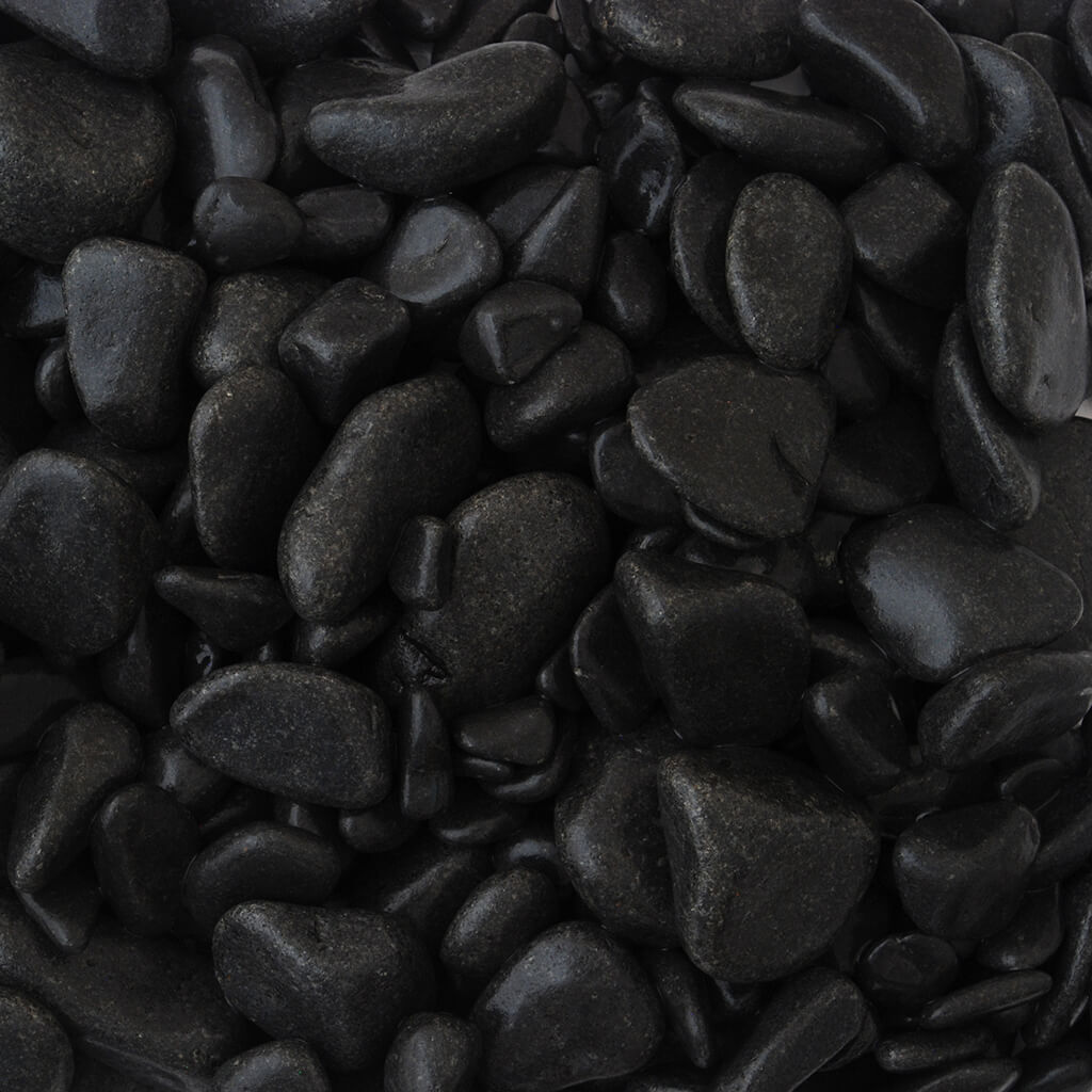 Ebony Pebbles 15-30mm | 850kg Bulk Bag