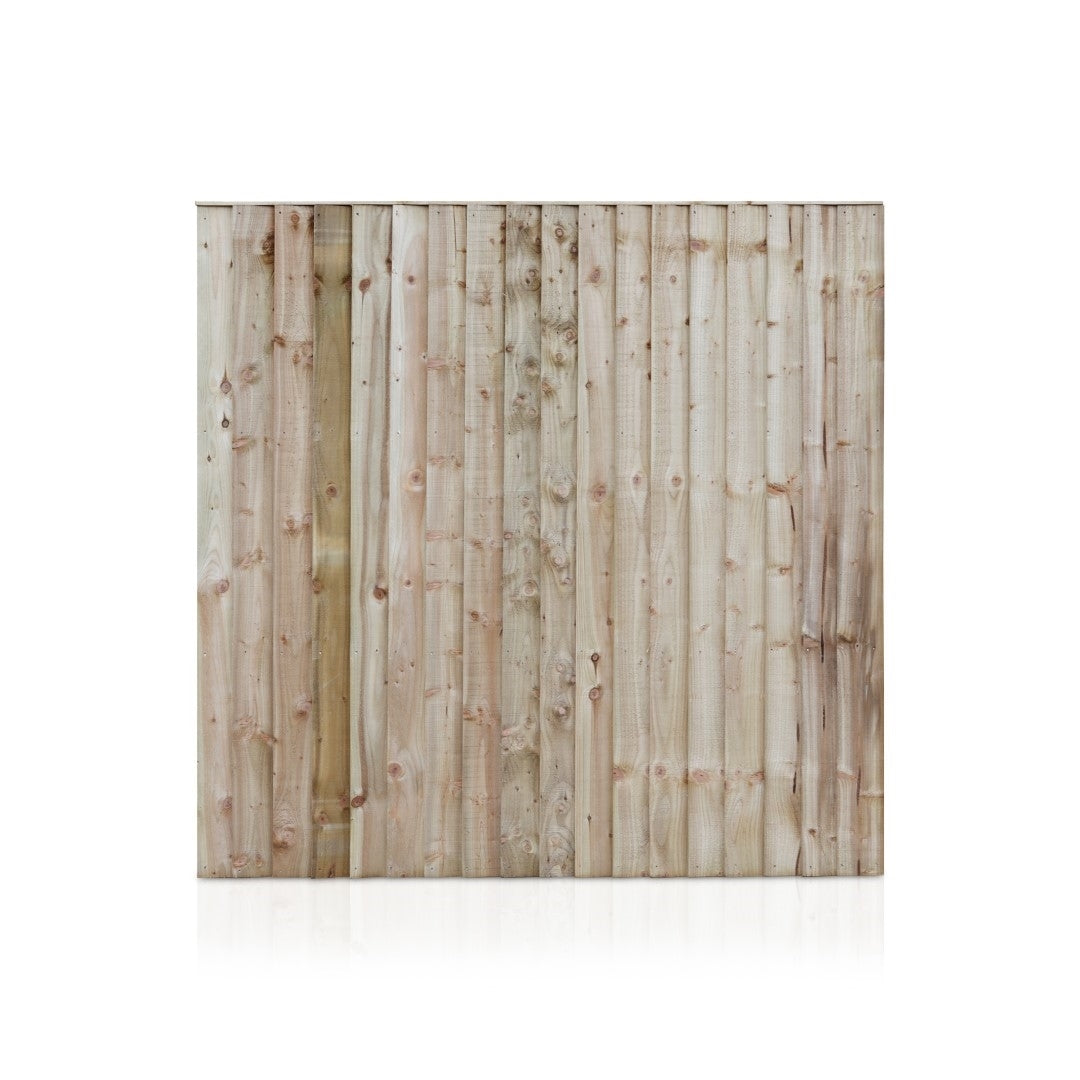 Premium Fully Framed Closeboard Feather Edge Fence Panels | Green Pressure Treated in Dingwall