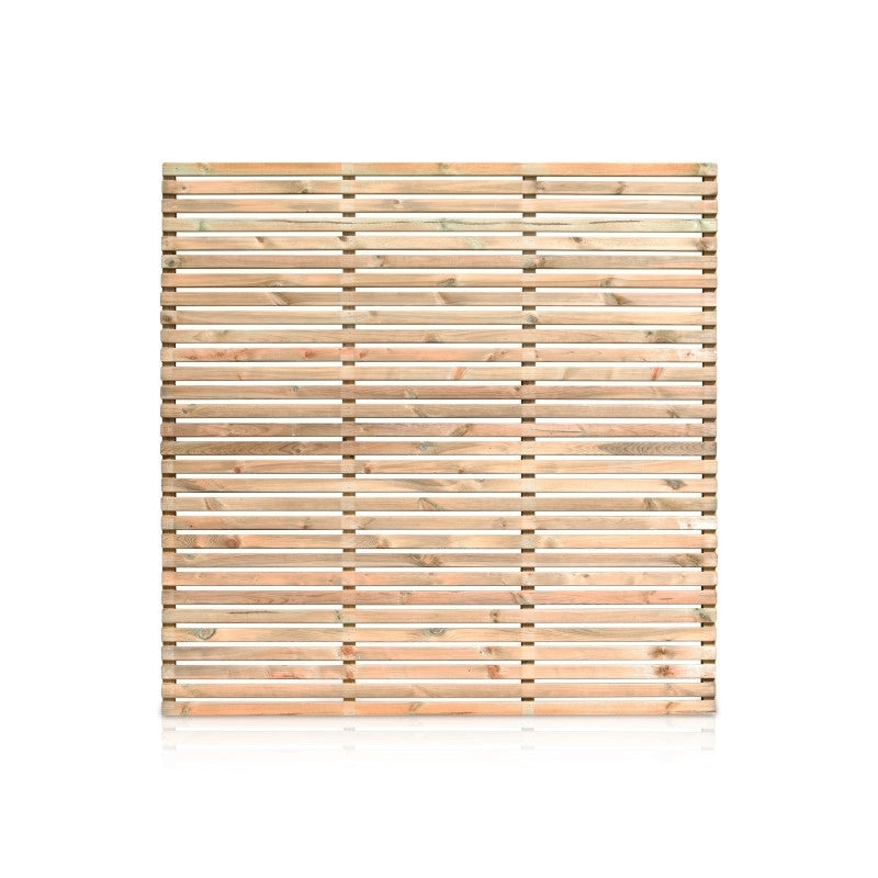Single Slatted Fence Panels