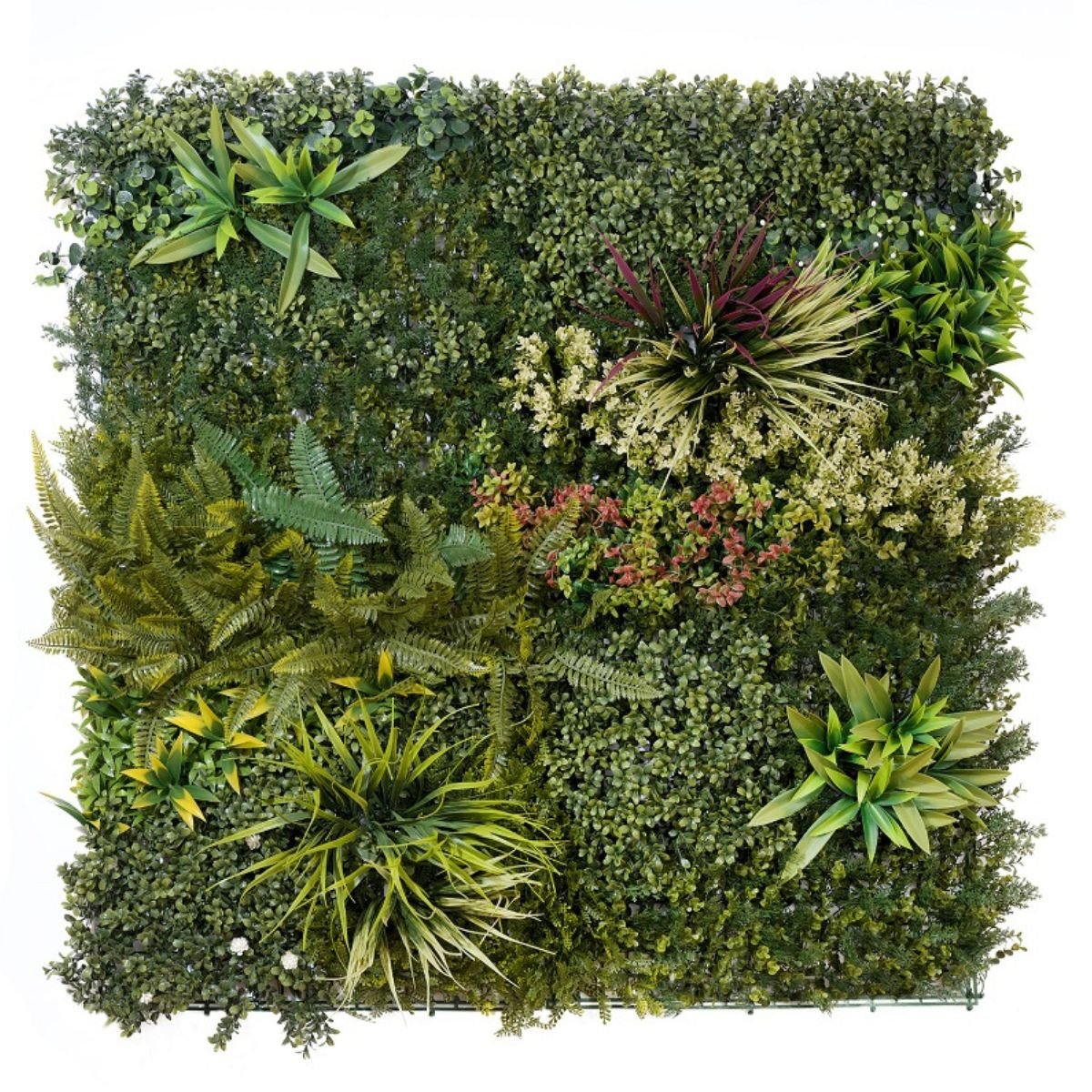 Floral Artificial Green Wall Panel