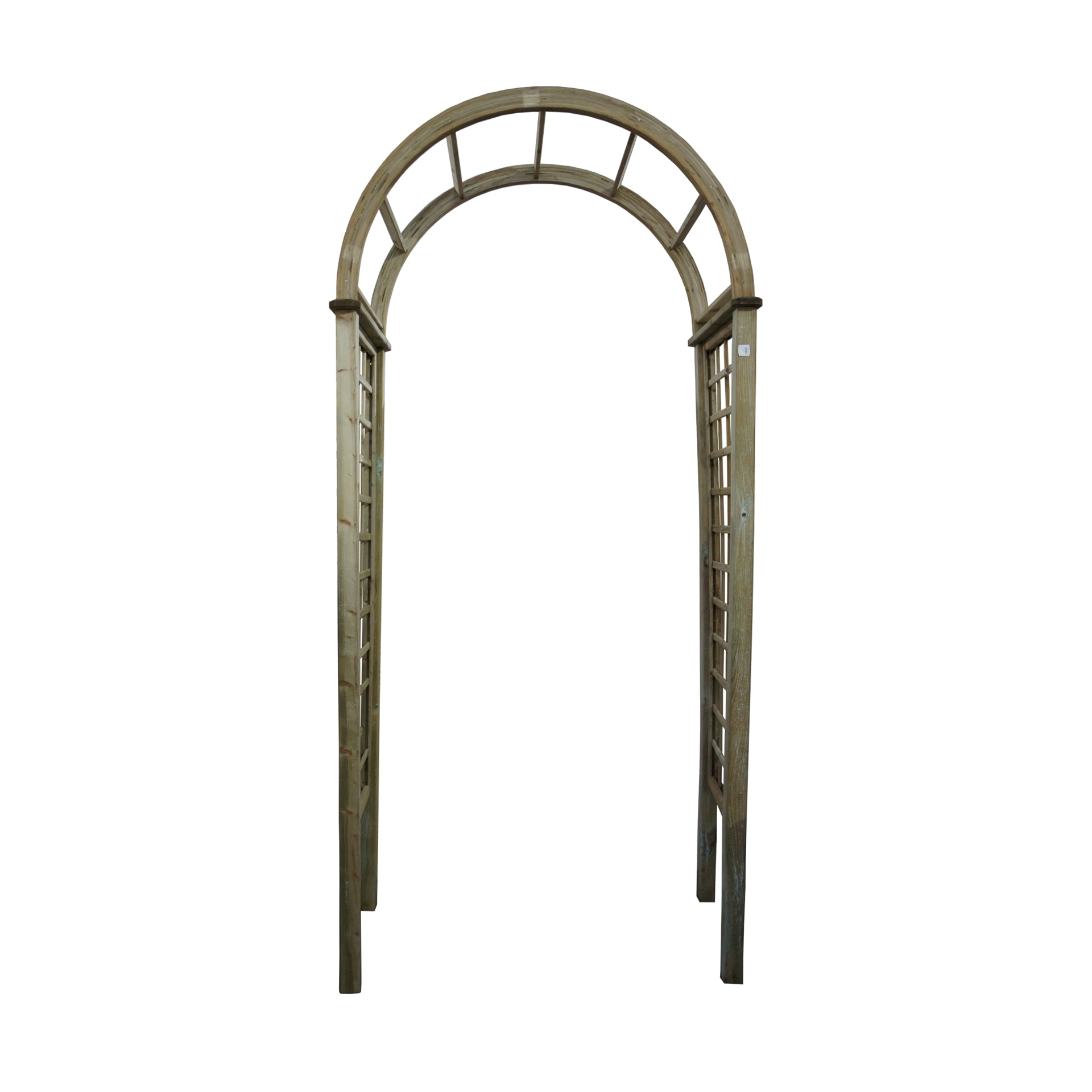 The Ascot Arch - Pressure Treated Garden Arch 3.04m (H) x 1.46m (W) x 0.8m (D)