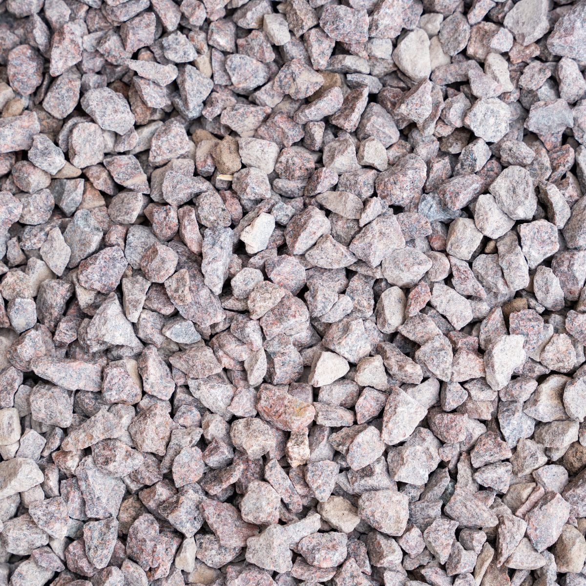 Leicestershire Pink Granite Chippings 10-20mm Delivered Loose