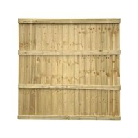 Closeboard Feather Edge Fence Panels Green Pressure Treated