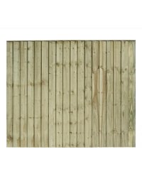 Closeboard Feather Edge Fence Panels Green Pressure Treated