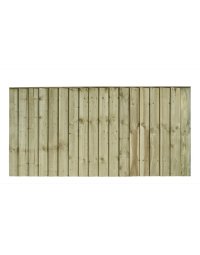 Closeboard Feather Edge Fence Panels Green Pressure Treated