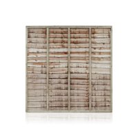 Traditional Waney Lap Fence Panels Pressure Treated